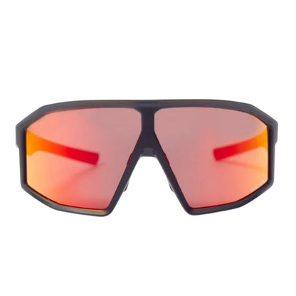 Red - Back - Bloc Mens Angled Cycling Sunglasses