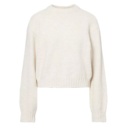 Beige - Front - Couture Club Womens-Ladies Relaxed Fit Jumper