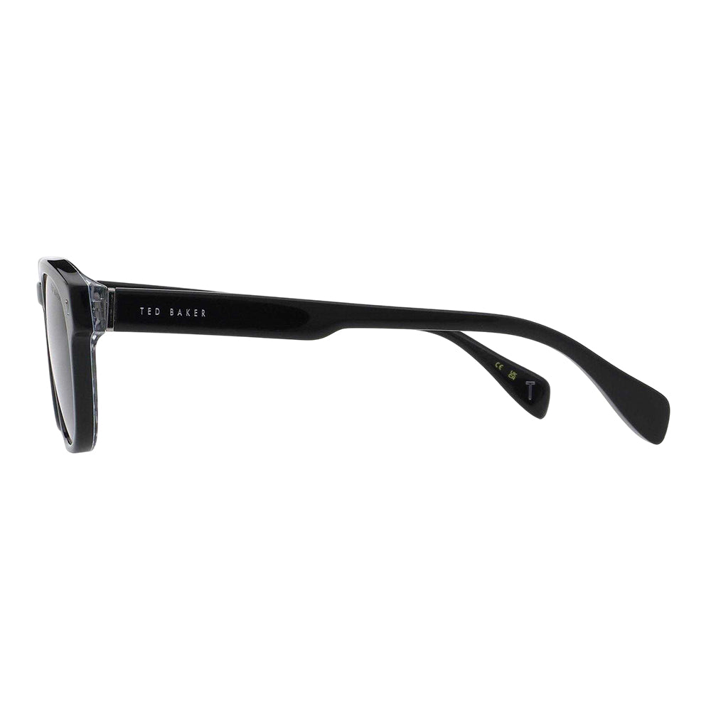 Black - Back - Ted Baker Mens Baker T Logo Sunglasses