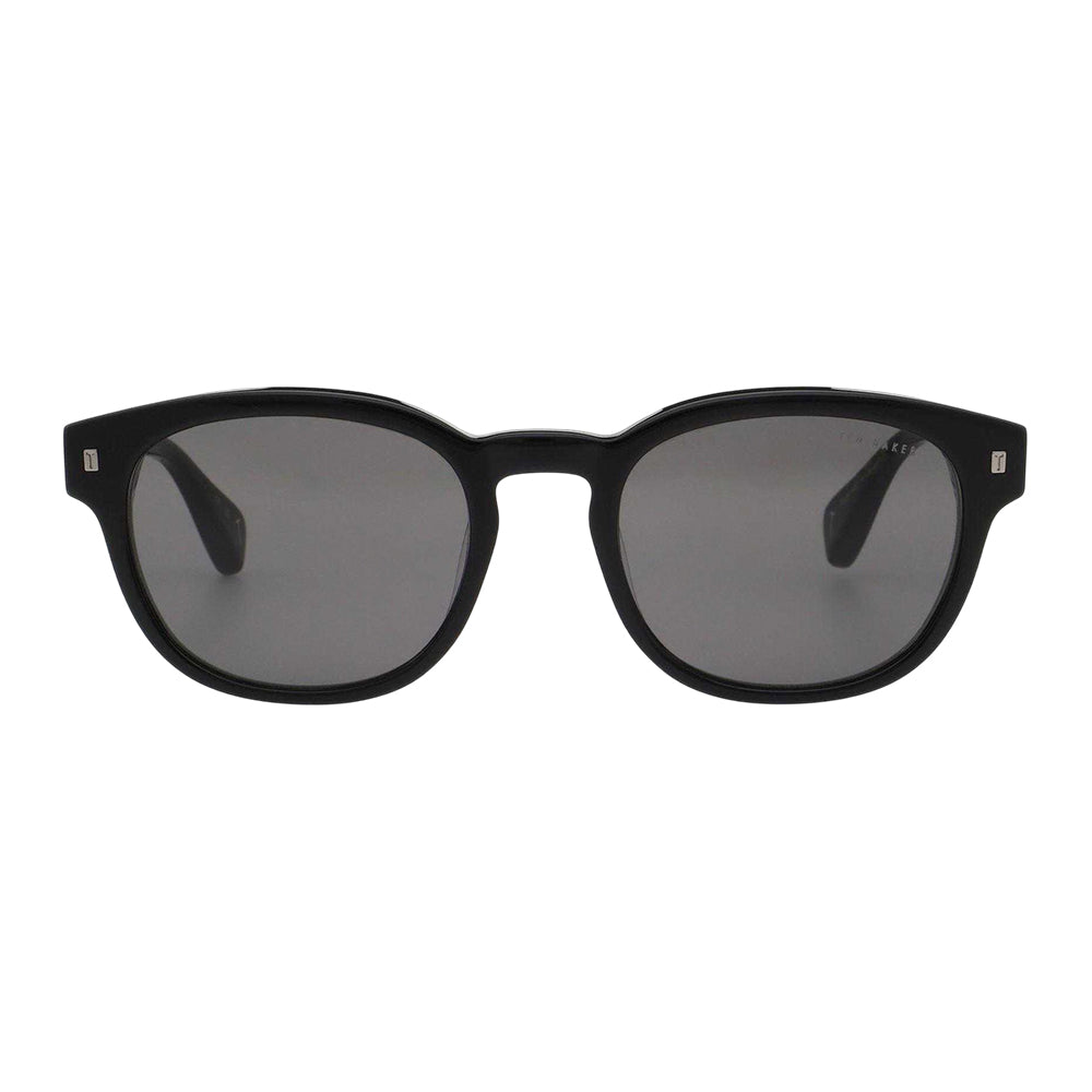 Black - Side - Ted Baker Mens Baker T Logo Sunglasses