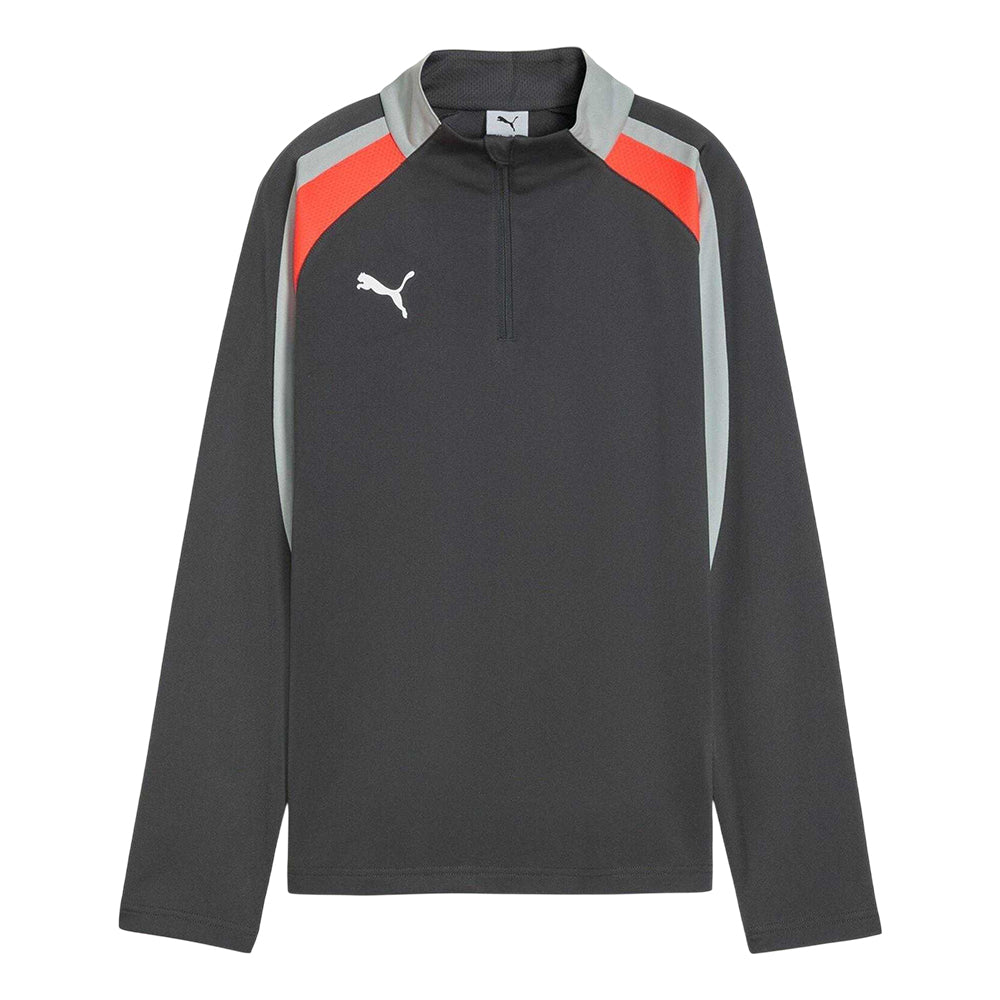 Shadow Grey - Front - Puma Childrens-Kids Individualliga Fleece Top