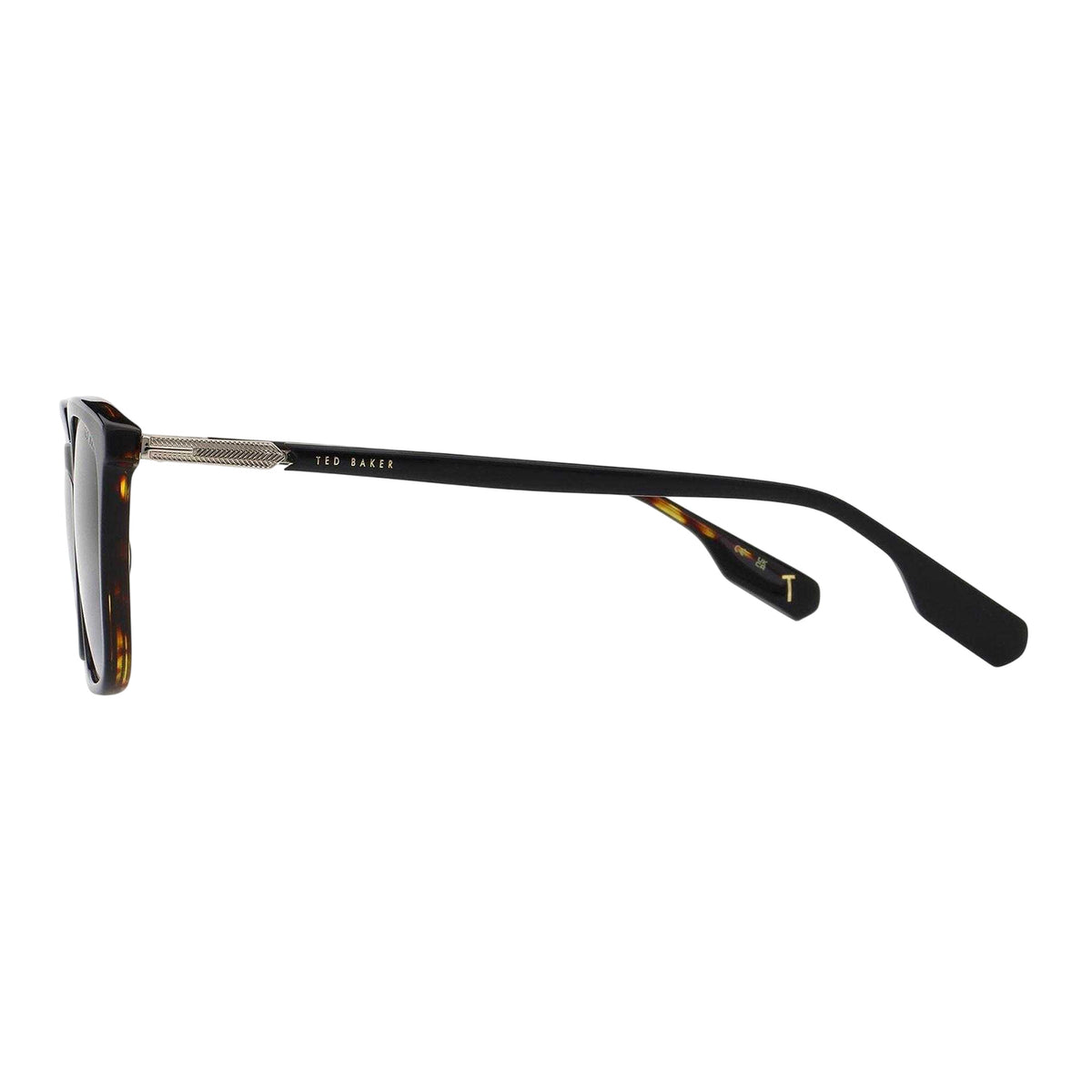 Black - Back - Ted Baker Womens-Ladies Filip Plastic Sunglasses
