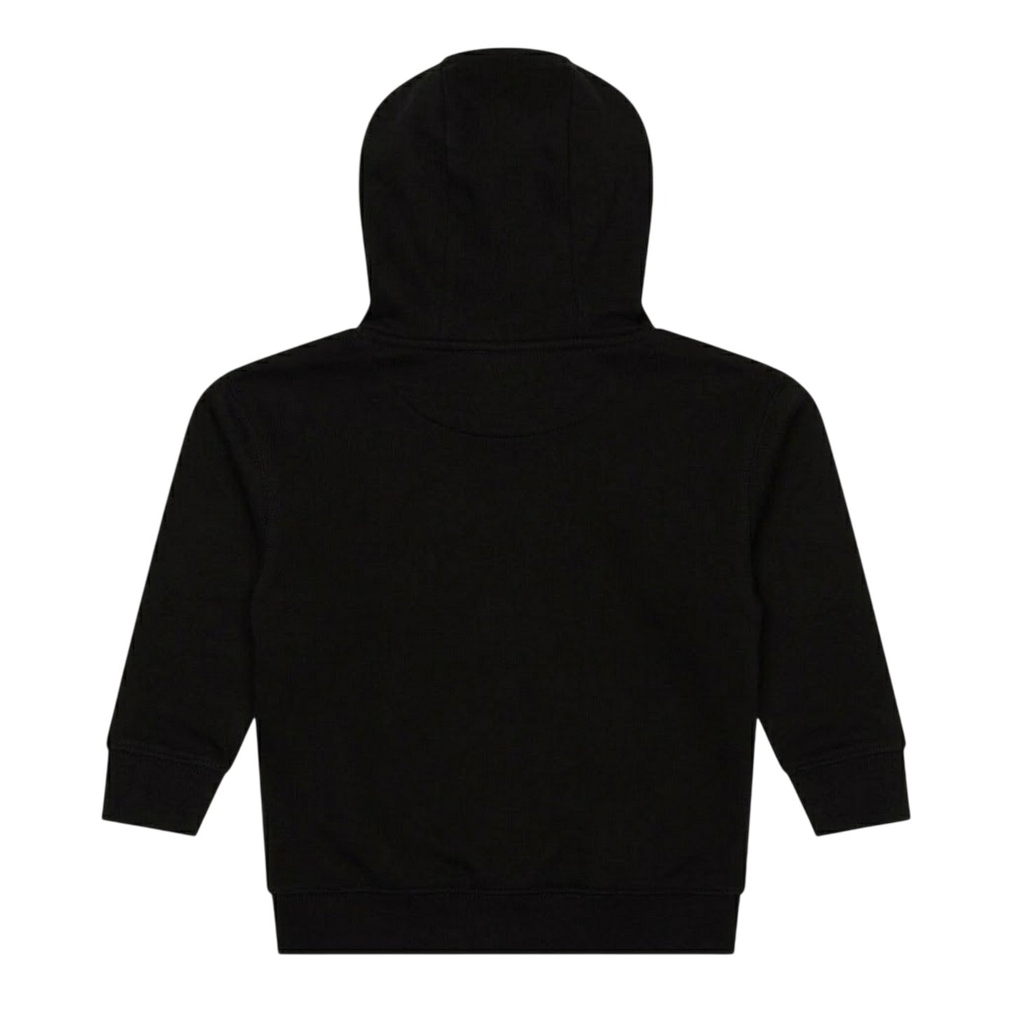 Black - Back - Weekend Offender Childrens-Kids Yensei Badge 3-4 Sleeve Hoodie