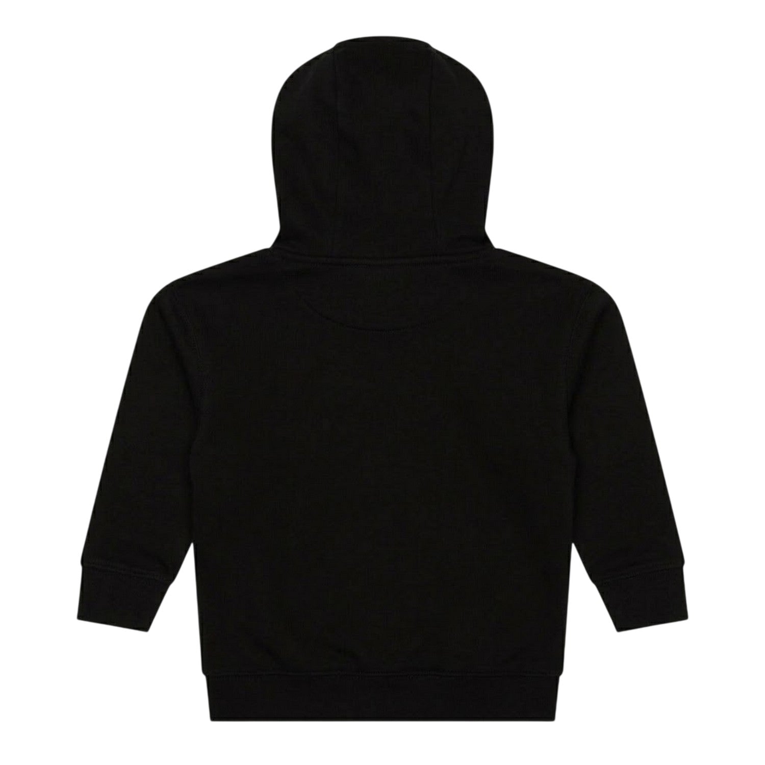 Black - Back - Weekend Offender Childrens-Kids Yensei Badge 3-4 Sleeve Hoodie