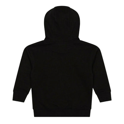 Black - Back - Weekend Offender Childrens-Kids Yensei Badge 3-4 Sleeve Hoodie
