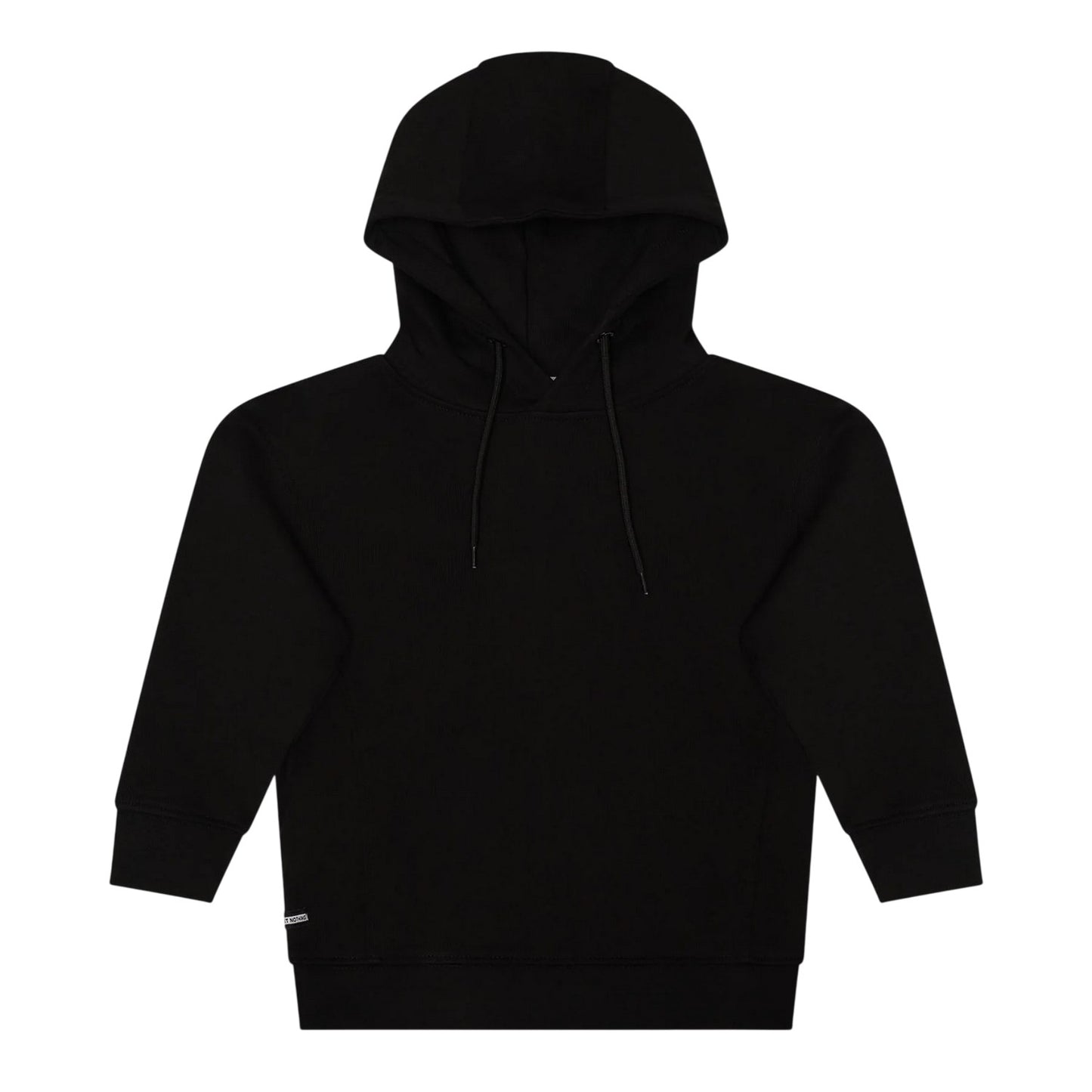 Black - Front - Weekend Offender Childrens-Kids Yensei Badge 3-4 Sleeve Hoodie