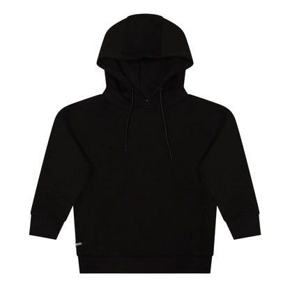 Black - Front - Weekend Offender Childrens-Kids Yensei Badge 3-4 Sleeve Hoodie