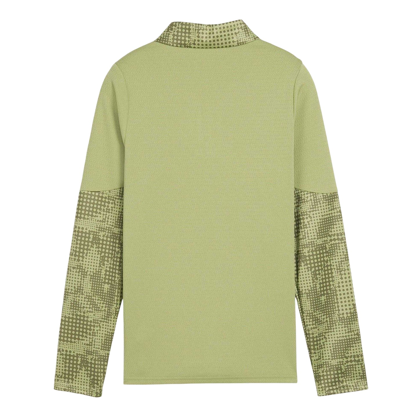 Green - Back - Puma Childrens-Kids Teamcup Fleece Top