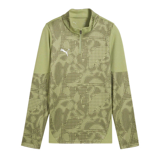 Green - Front - Puma Childrens-Kids Teamcup Fleece Top