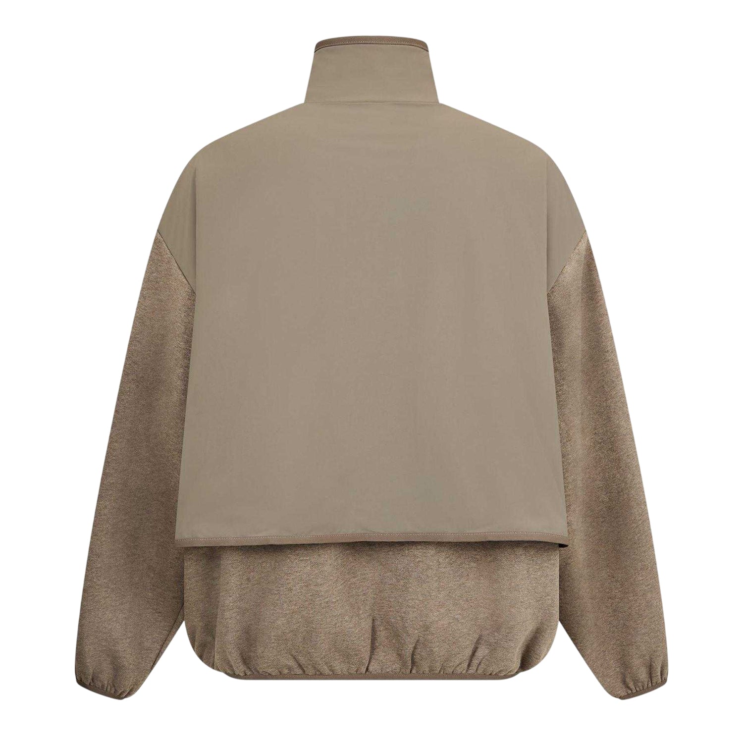 Dust-Heather Grey - Back - Fear Of God Essentials Mens Fleece Top