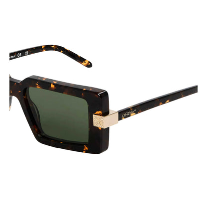 White - Side - Off White Unisex Adult Lowell Rectangular Sunglasses