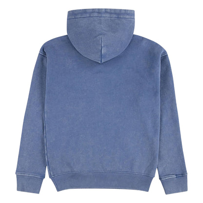 Moonlight Blue - Back - Abercrombie & Fitch Childrens-Kids Faded Hoodie