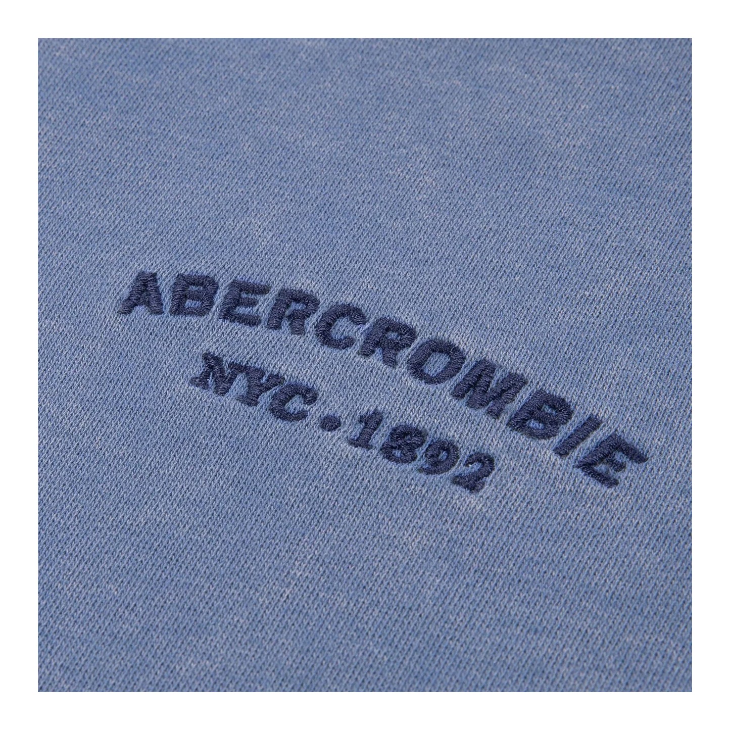 Moonlight Blue - Side - Abercrombie & Fitch Childrens-Kids Faded Hoodie