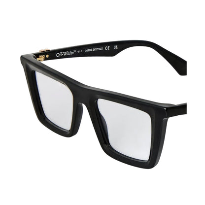 Black - Back - Off White Mens Style 7s Rectangular Sunglasses
