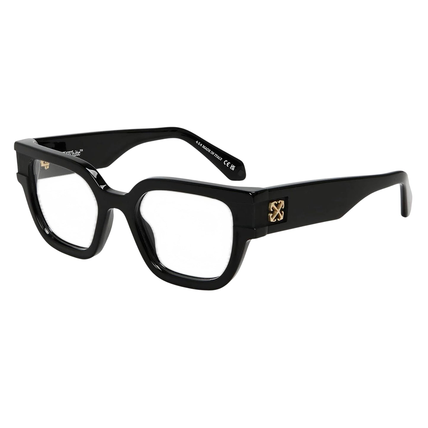 Black - Front - Off White Unisex Adult Style 85 Sunglasses