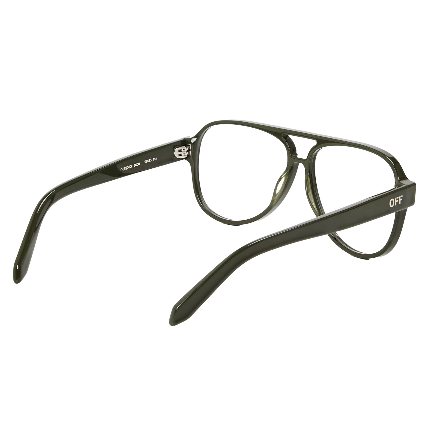 Black - Front - Off White Style 8g Arrow Logo Sunglasses