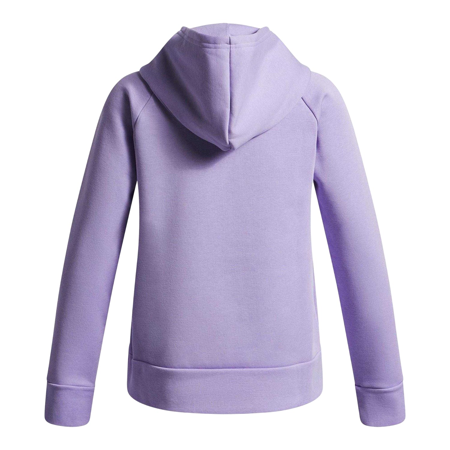 Purple - Back - Under Armour Girls Rival Hoodie