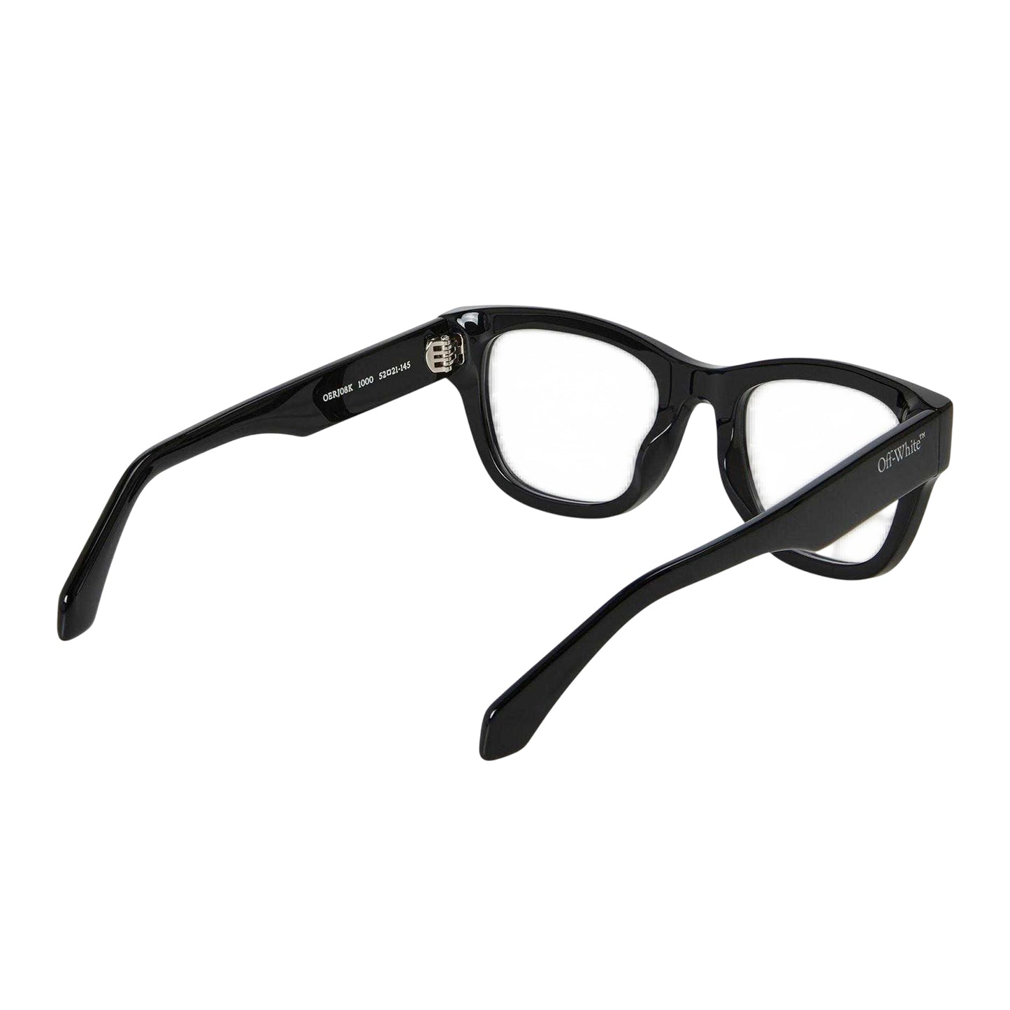 Dark Havana Brown - Back - Off-White Unisex Adult Style 8k Cat Eye Sunglasses