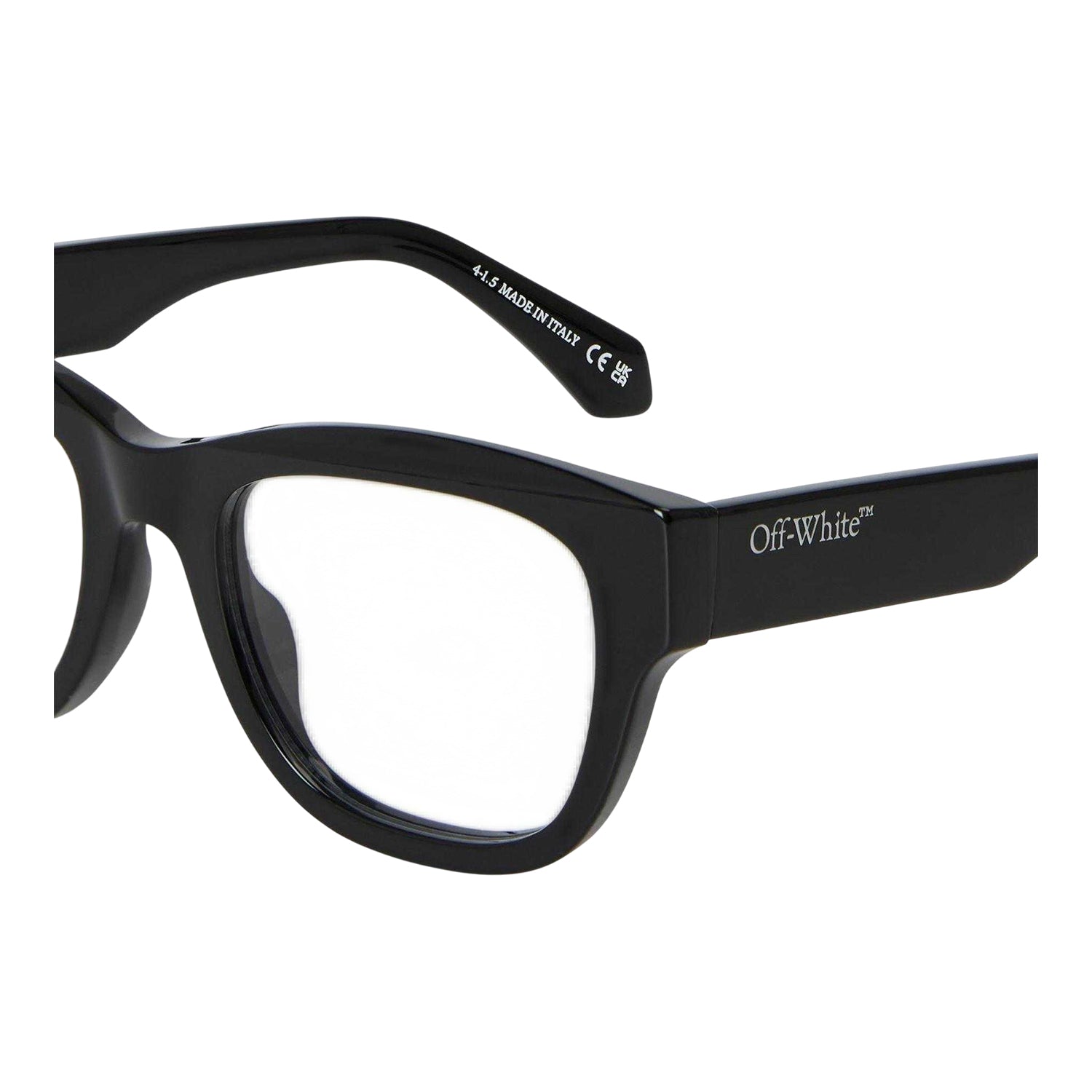 Dark Havana Brown - Side - Off-White Unisex Adult Style 8k Cat Eye Sunglasses