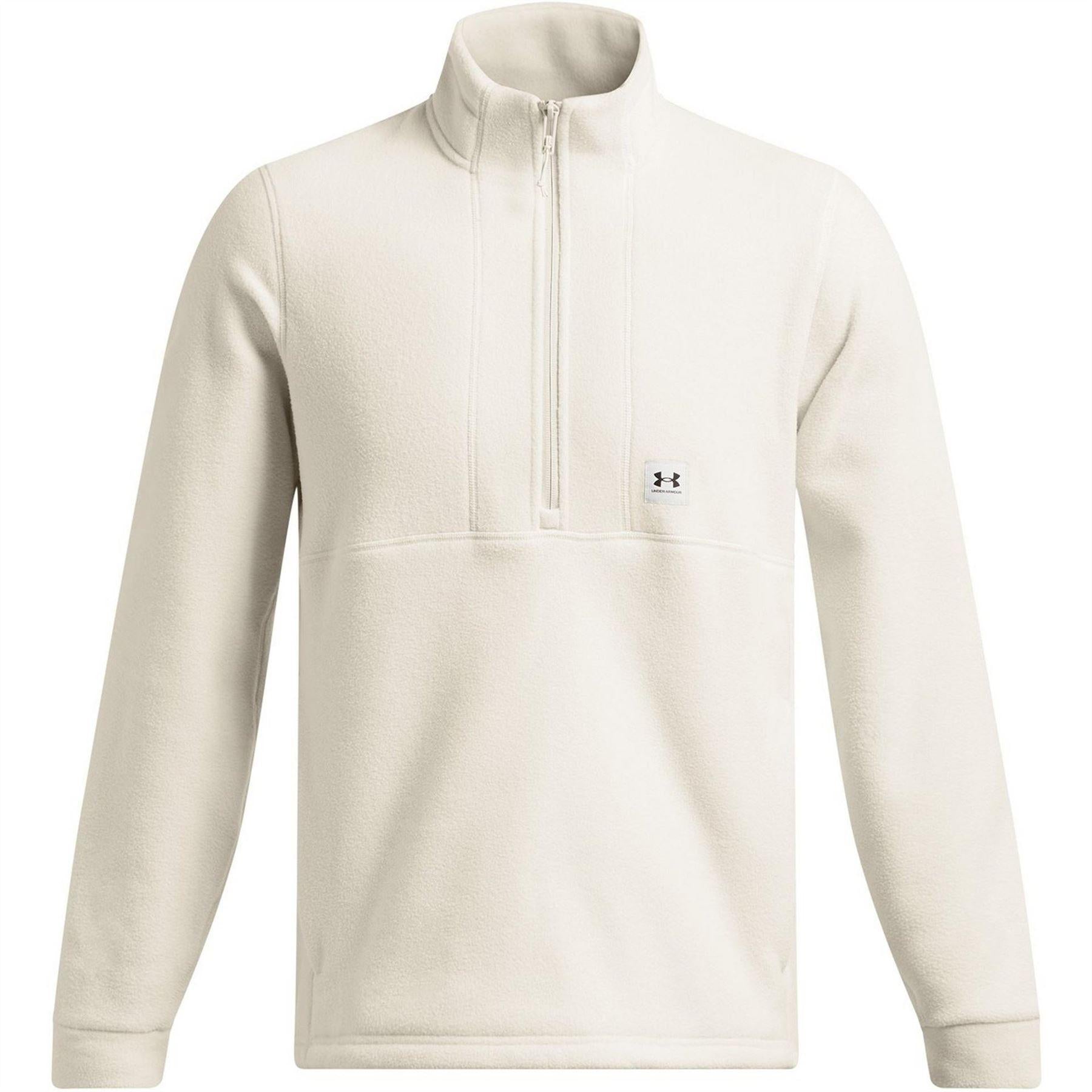 White - Front - Under Armour Mens Expanse Long-Sleeved Pullover
