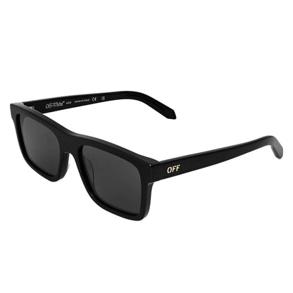 Black-Dark Grey - Front - Off White Unisex Adult Galena Tortoise Sunglasses