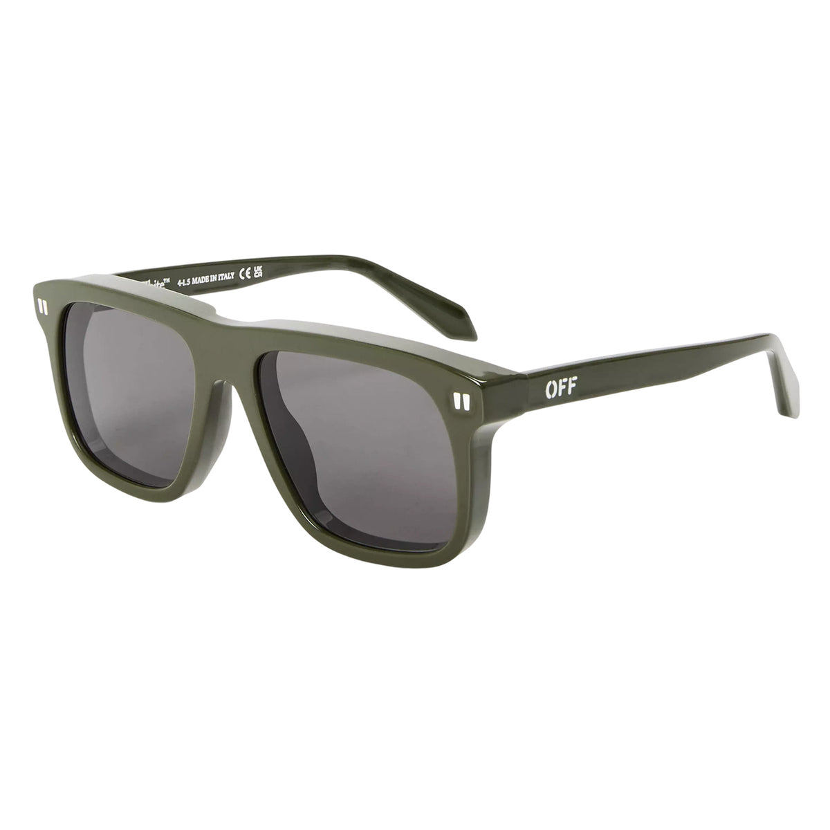 Military Green - Front - Off White Mens Clearwater Sunglasses