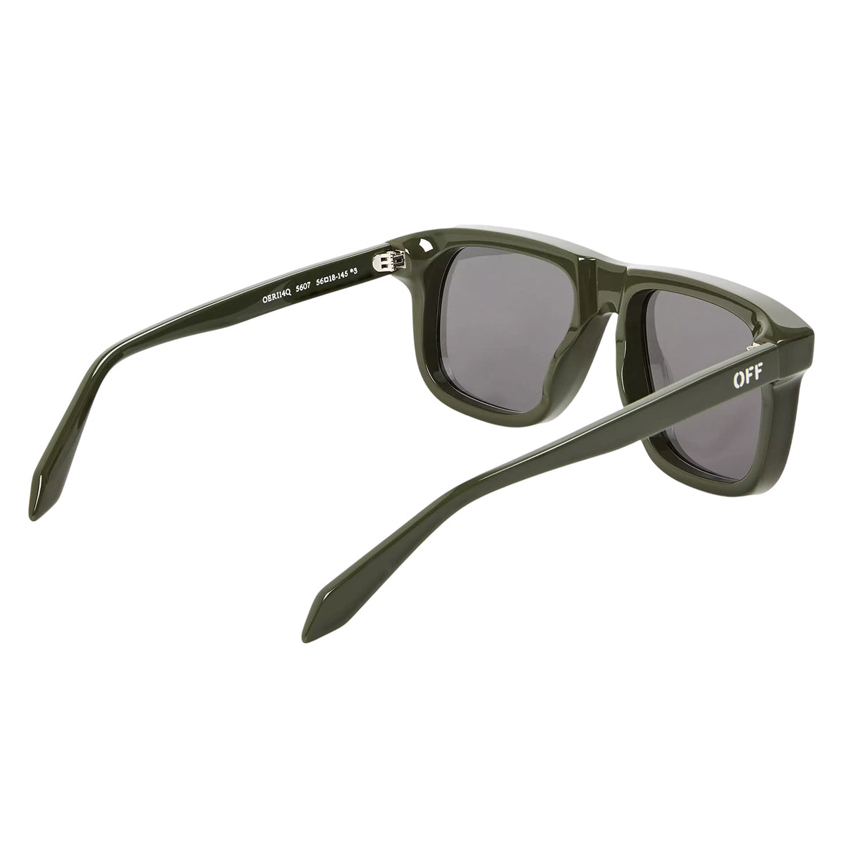 Military Green - Back - Off White Mens Clearwater Sunglasses