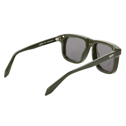 Military Green - Back - Off White Mens Clearwater Sunglasses