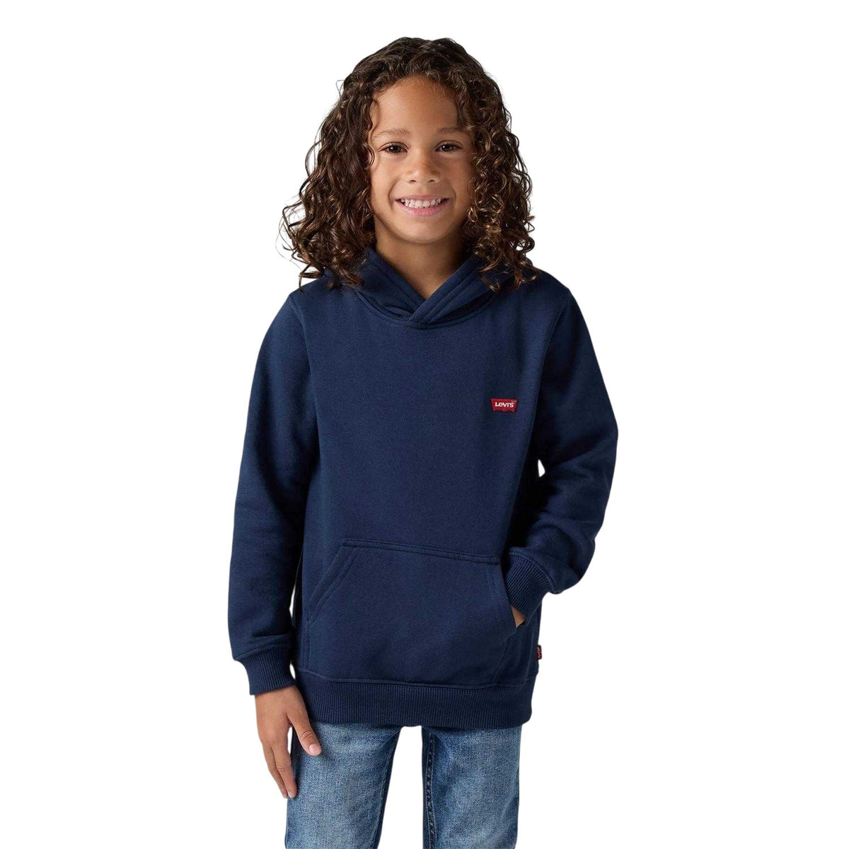Dress Blues - Lifestyle - Levis Childrens-Kids Logo Hoodie