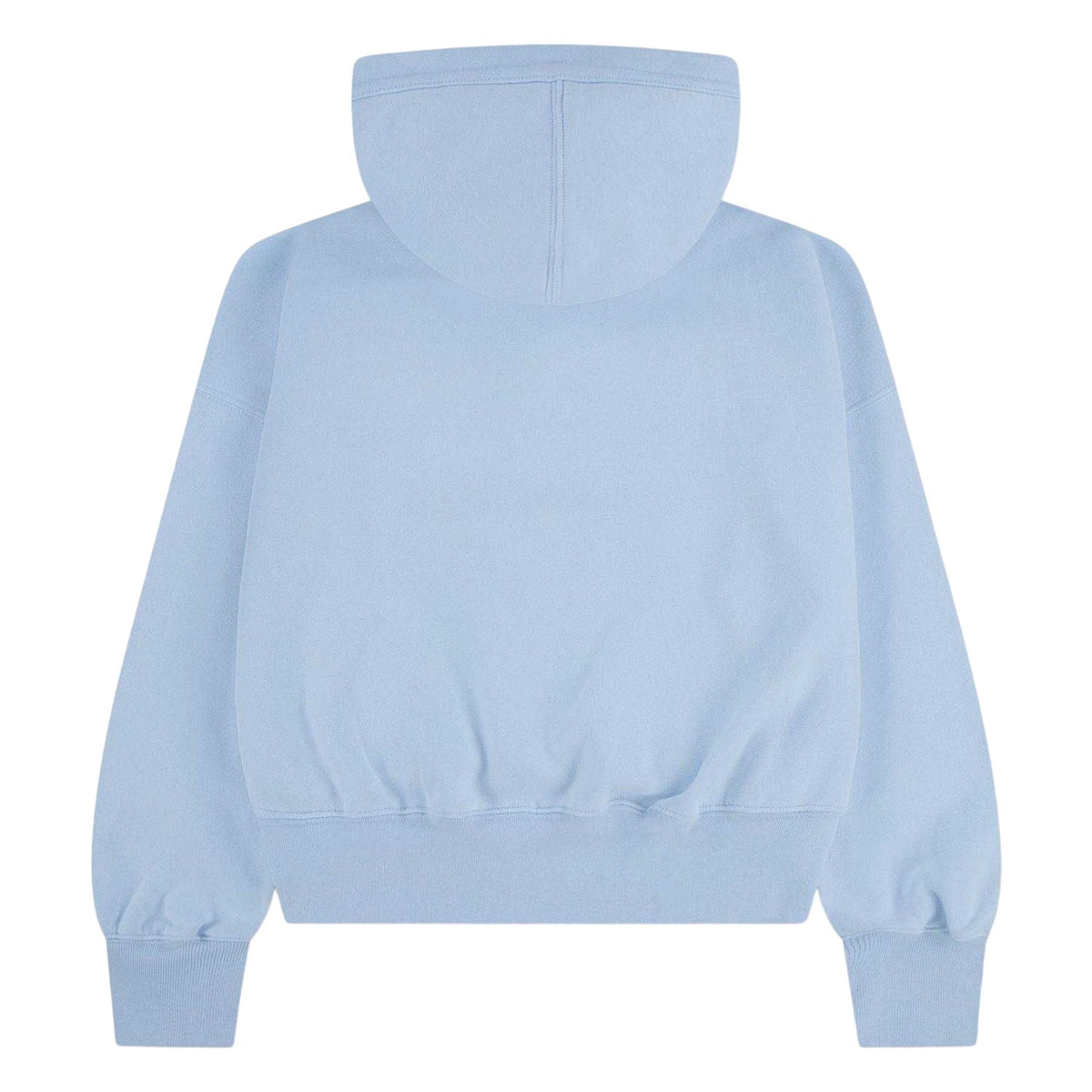 Ice Blue - Back - Abercrombie & Fitch Childrens-Kids Embroidered Logo Hoodie