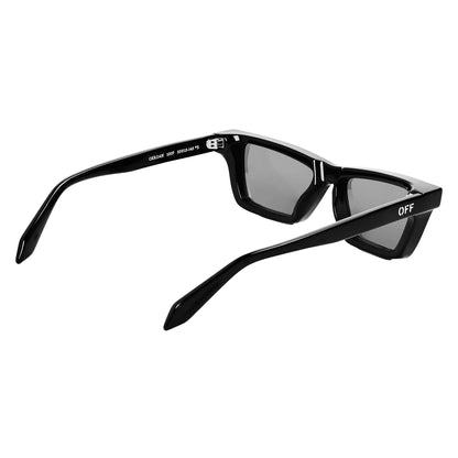 Black-Dark Grey - Back - Off-White Womens-Ladies Cambridge Square Sunglasses