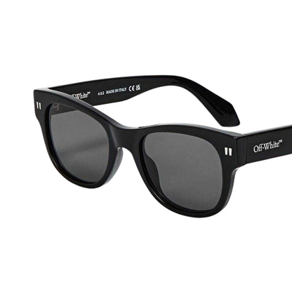 Black-Dark Grey - Side - Off White Mens Square Sunglasses