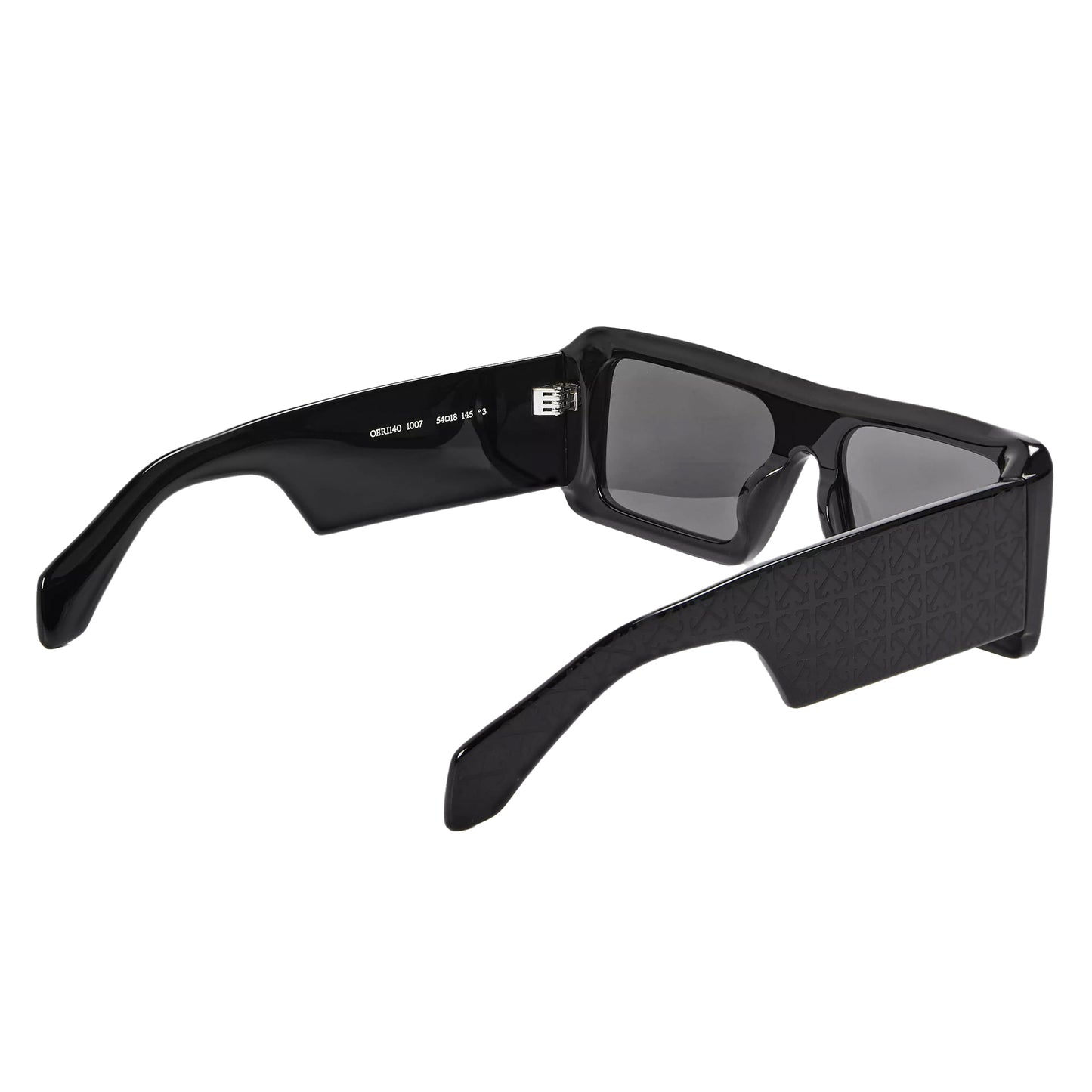Black - Back - Off White Mens Troy Sunglasses