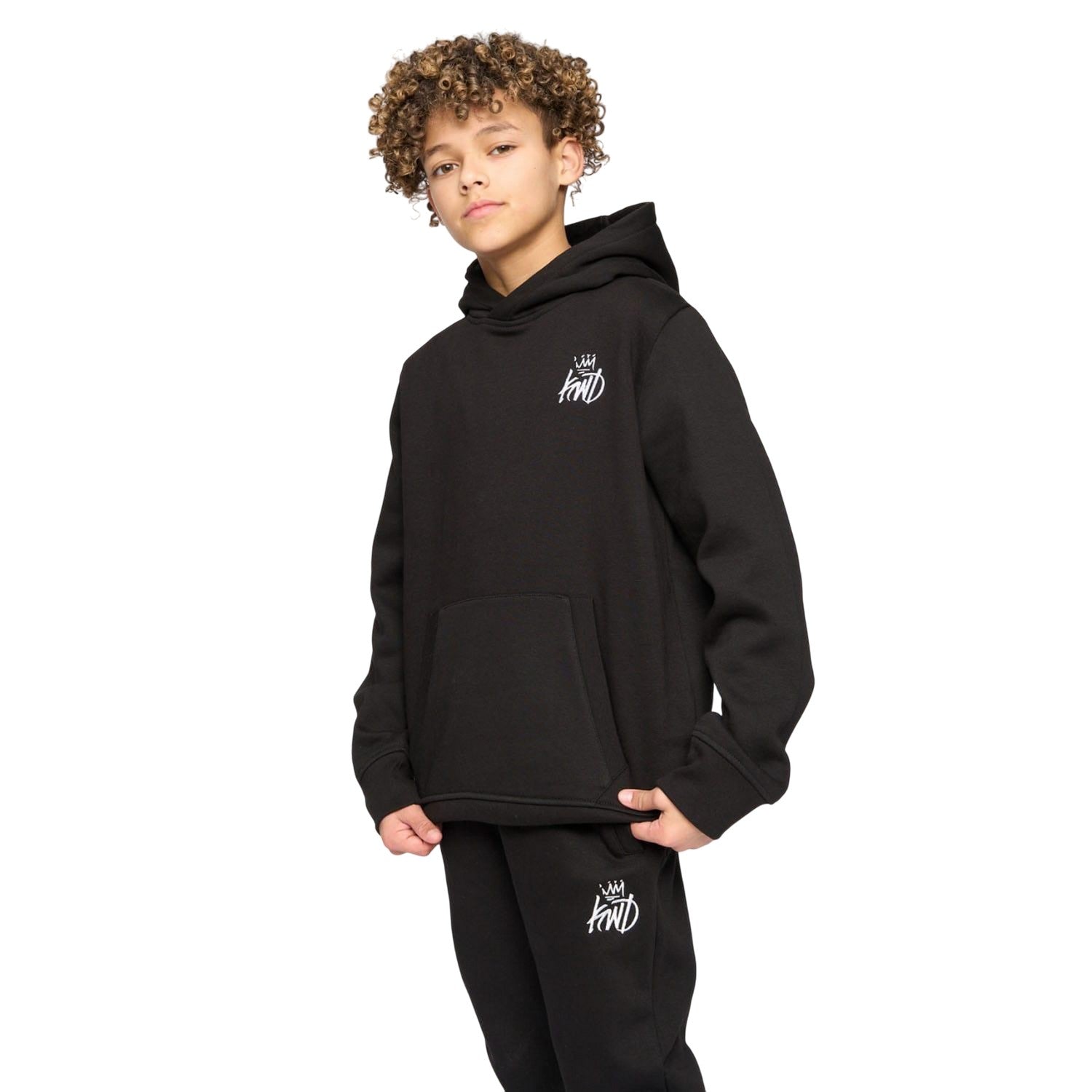 Black - Lifestyle - Kings Will Dream Childrens-Kids Crosby 2.0 Hoodie