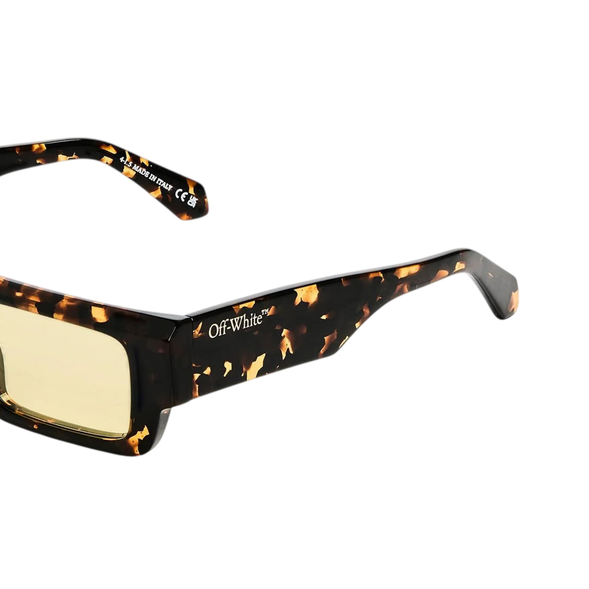 Havana - Side - Off White Mens Pittsburgh Sunglasses