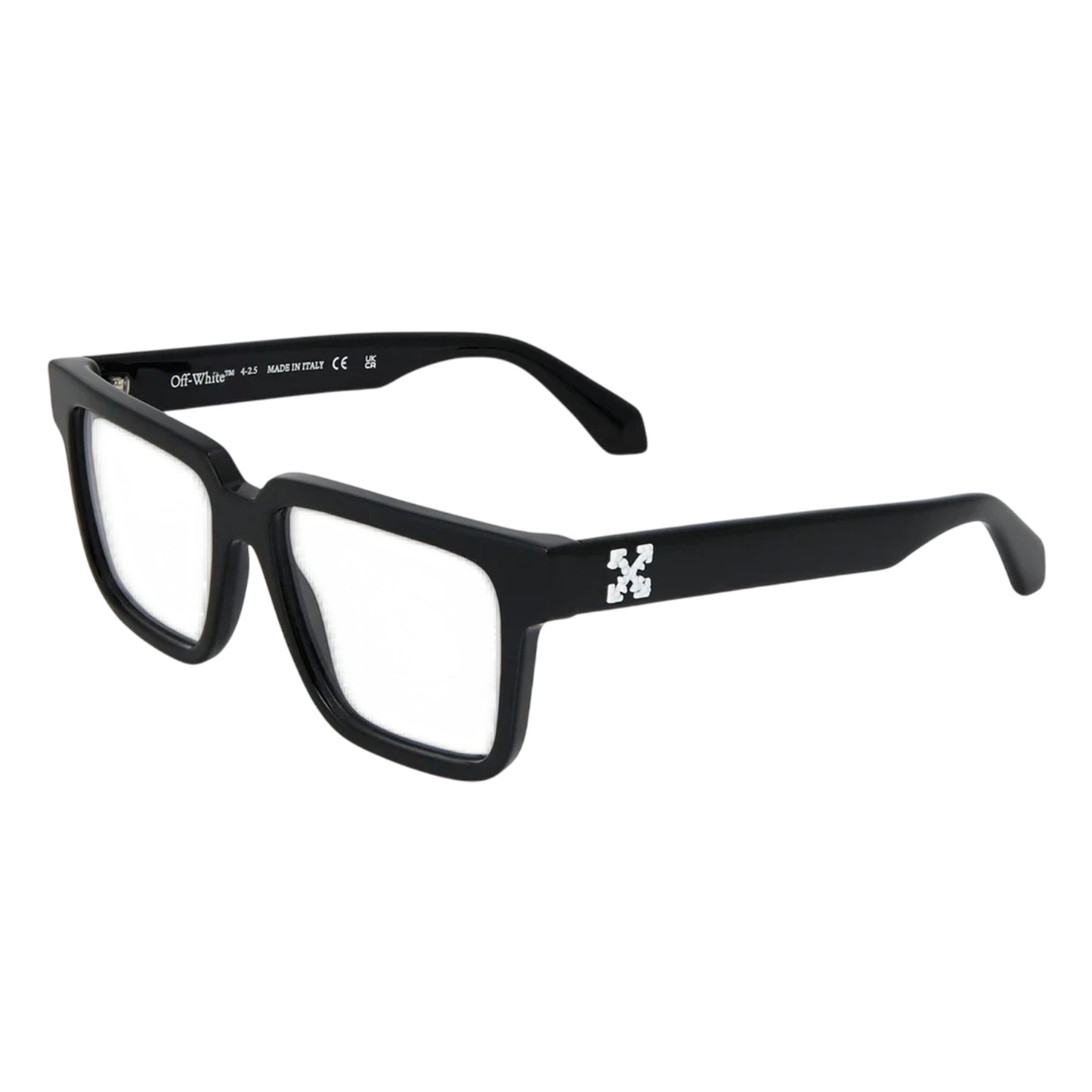 Black - Front - Off White Mens Style 8o Square Sunglasses