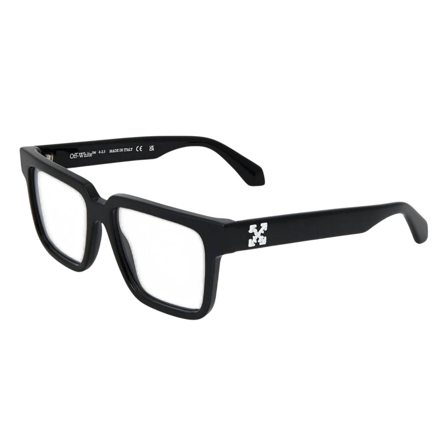 Black - Front - Off White Mens Style 8o Square Sunglasses