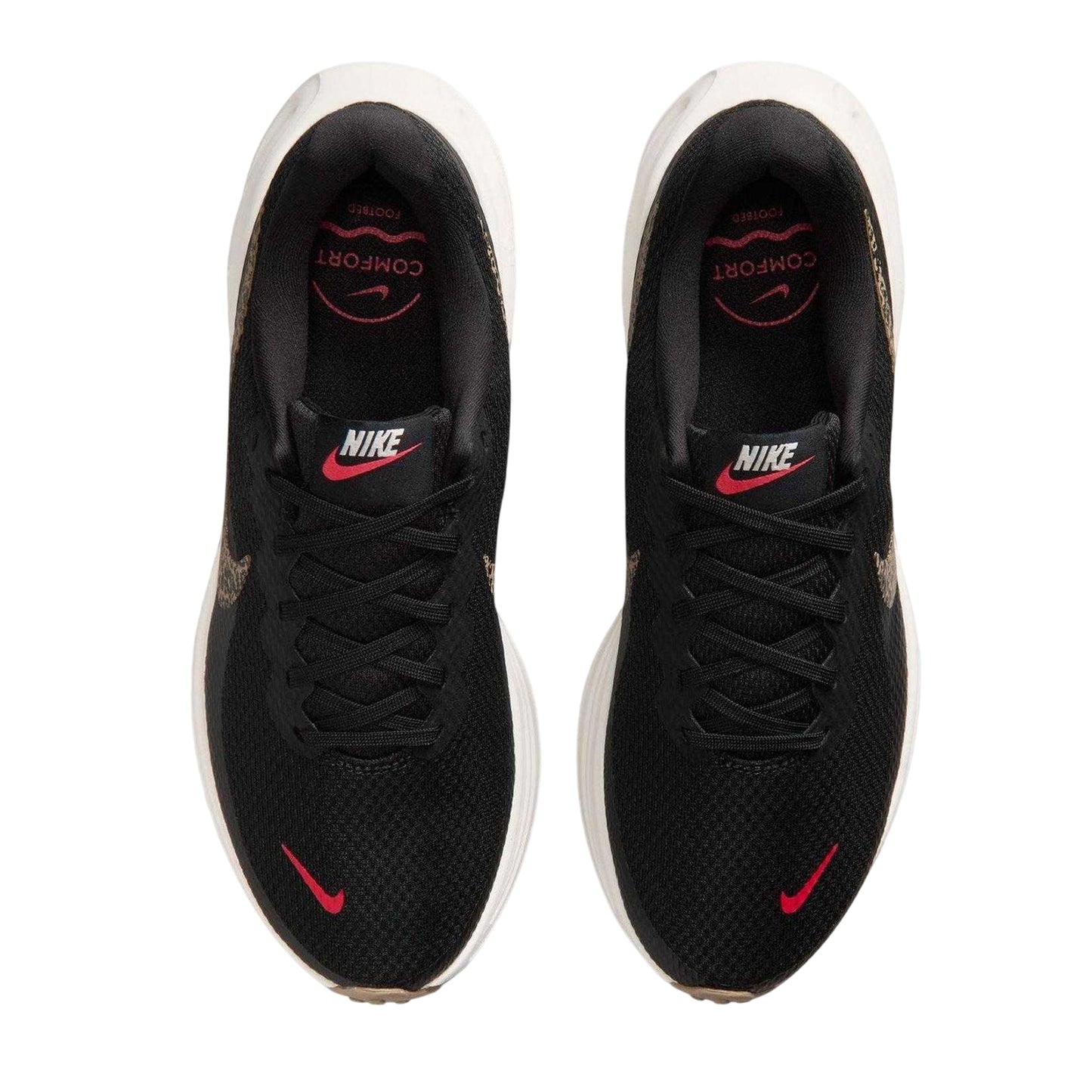 Black-Leopard - Lifestyle - Nike Womens-Ladies Revolution 8 Trainers
