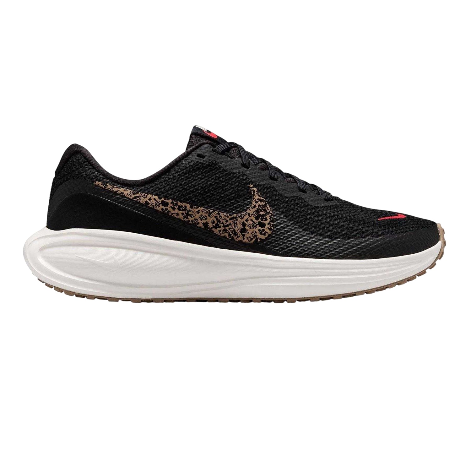 Black-Leopard - Front - Nike Womens-Ladies Revolution 8 Trainers