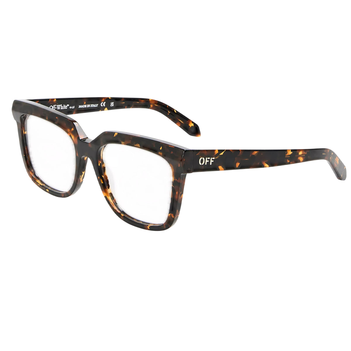 Havana - Front - Off White Mens Style 84 Bold Sunglasses