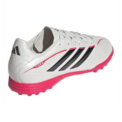 Metallic-Core Black - Back - Adidas Childrens-Kids Copa Pure IV League 3 Stripes Football Boots