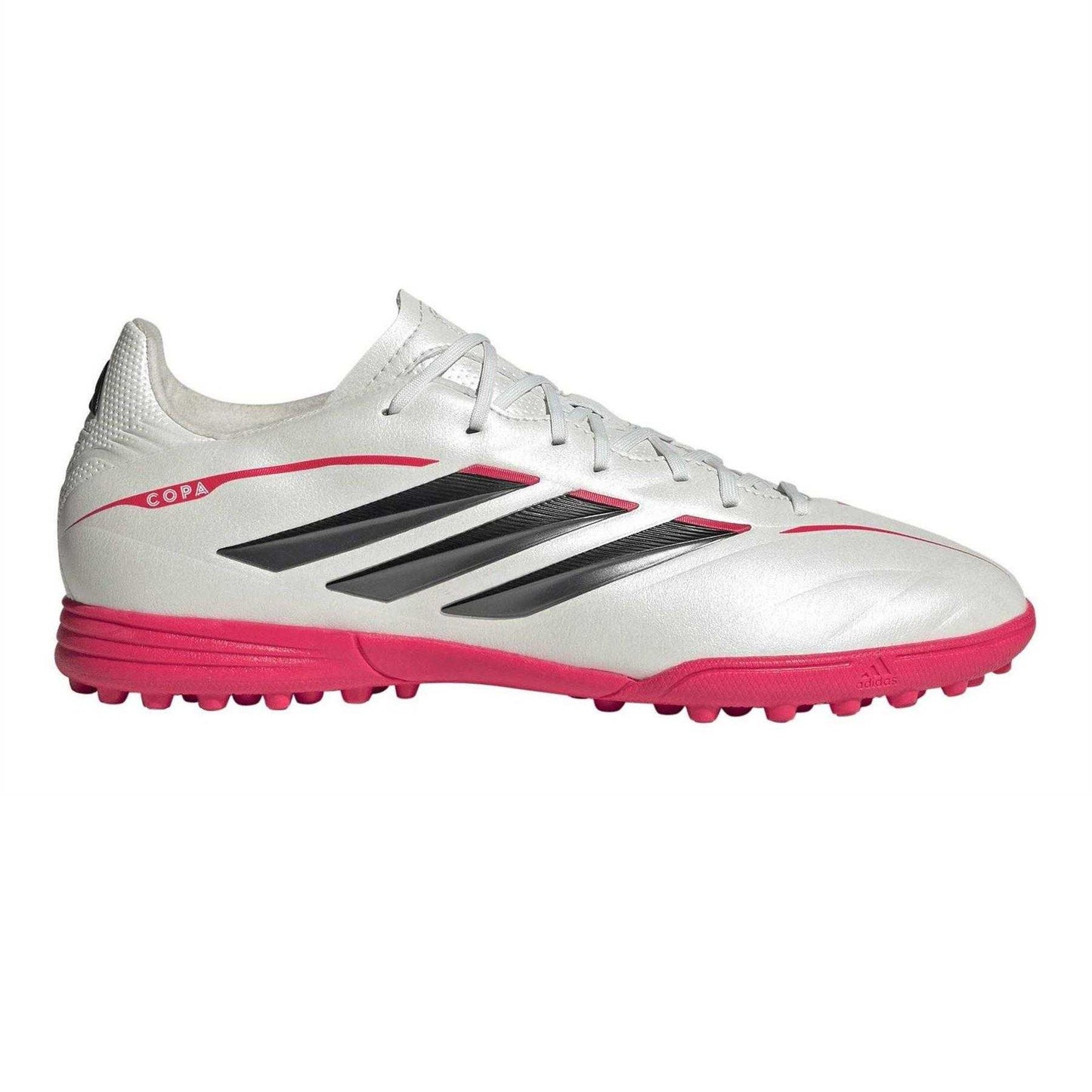 Metallic-Core Black - Front - Adidas Childrens-Kids Copa Pure IV League 3 Stripes Football Boots