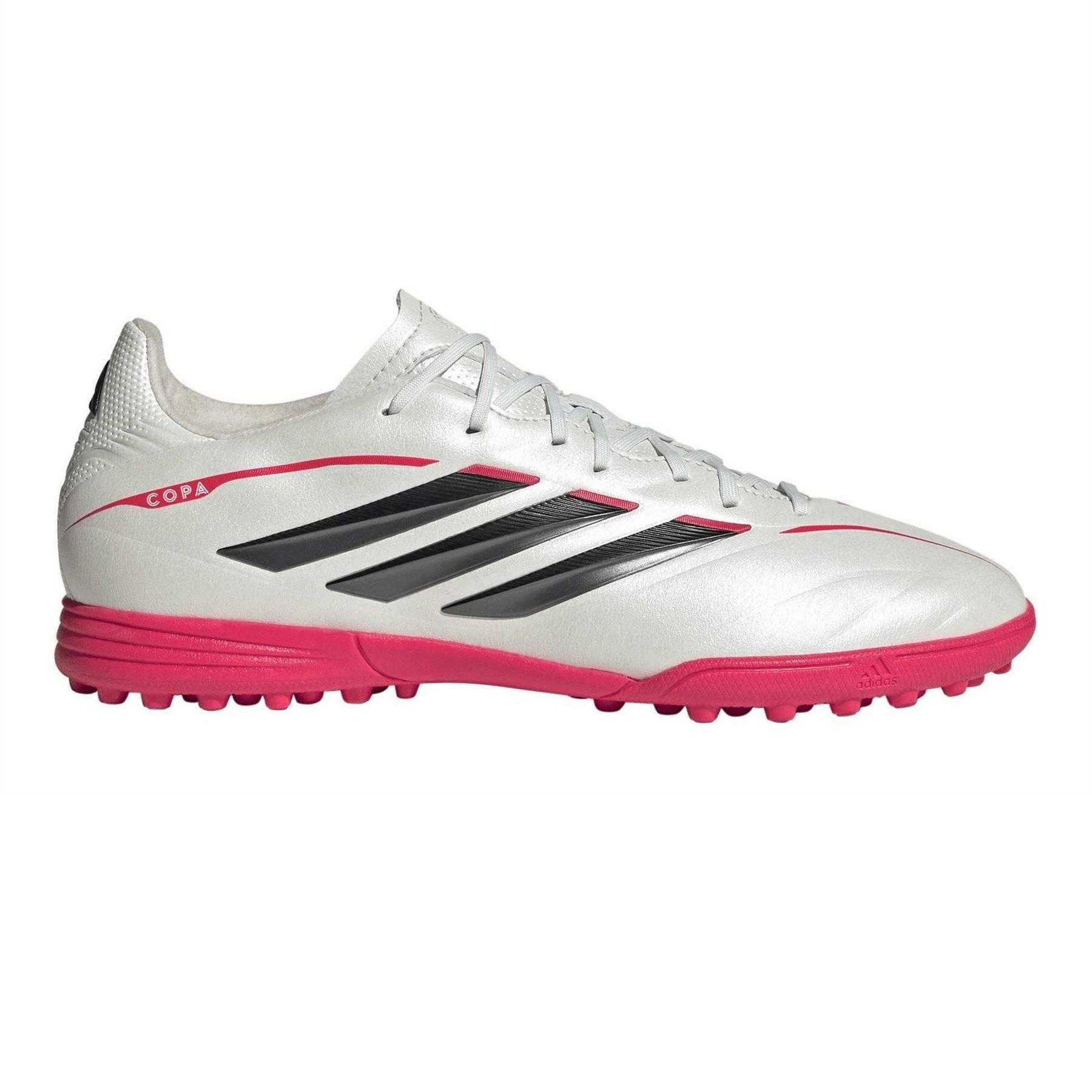 Metallic-Core Black - Front - Adidas Childrens-Kids Copa Pure IV League 3 Stripes Football Boots
