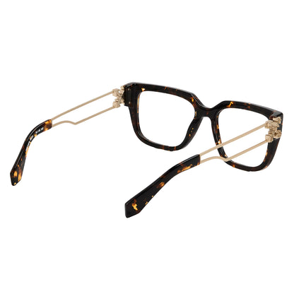 Dark Havana Brown - Back - Off White Womens-Ladies Style 8w Sunglasses