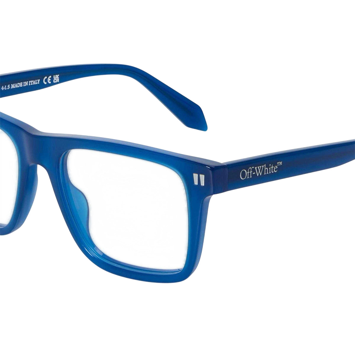 Blue - Side - Off-White Mens Style 8j Sunglasses