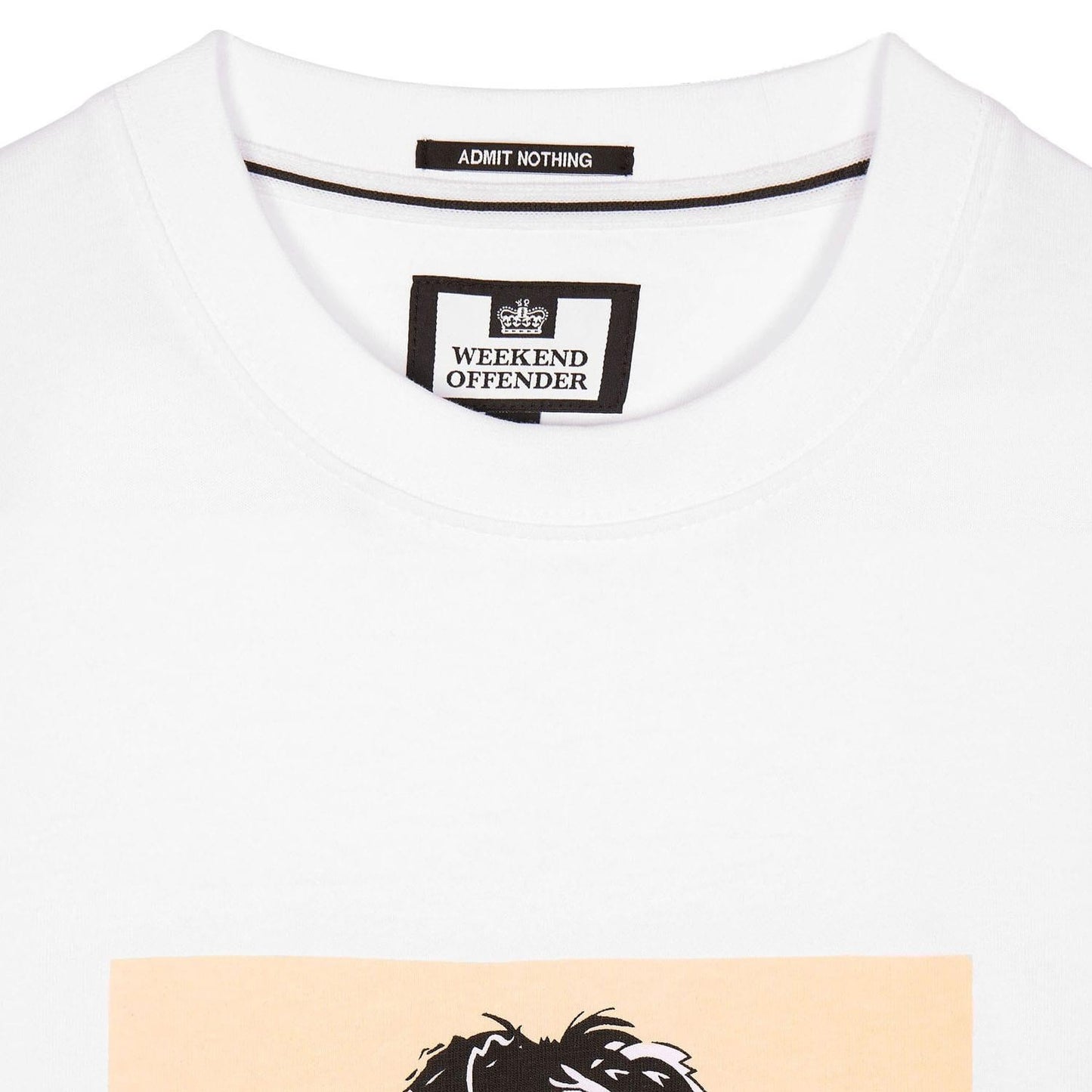 White - Lifestyle - Weekend Offender Mens Forever Graphic T-Shirt
