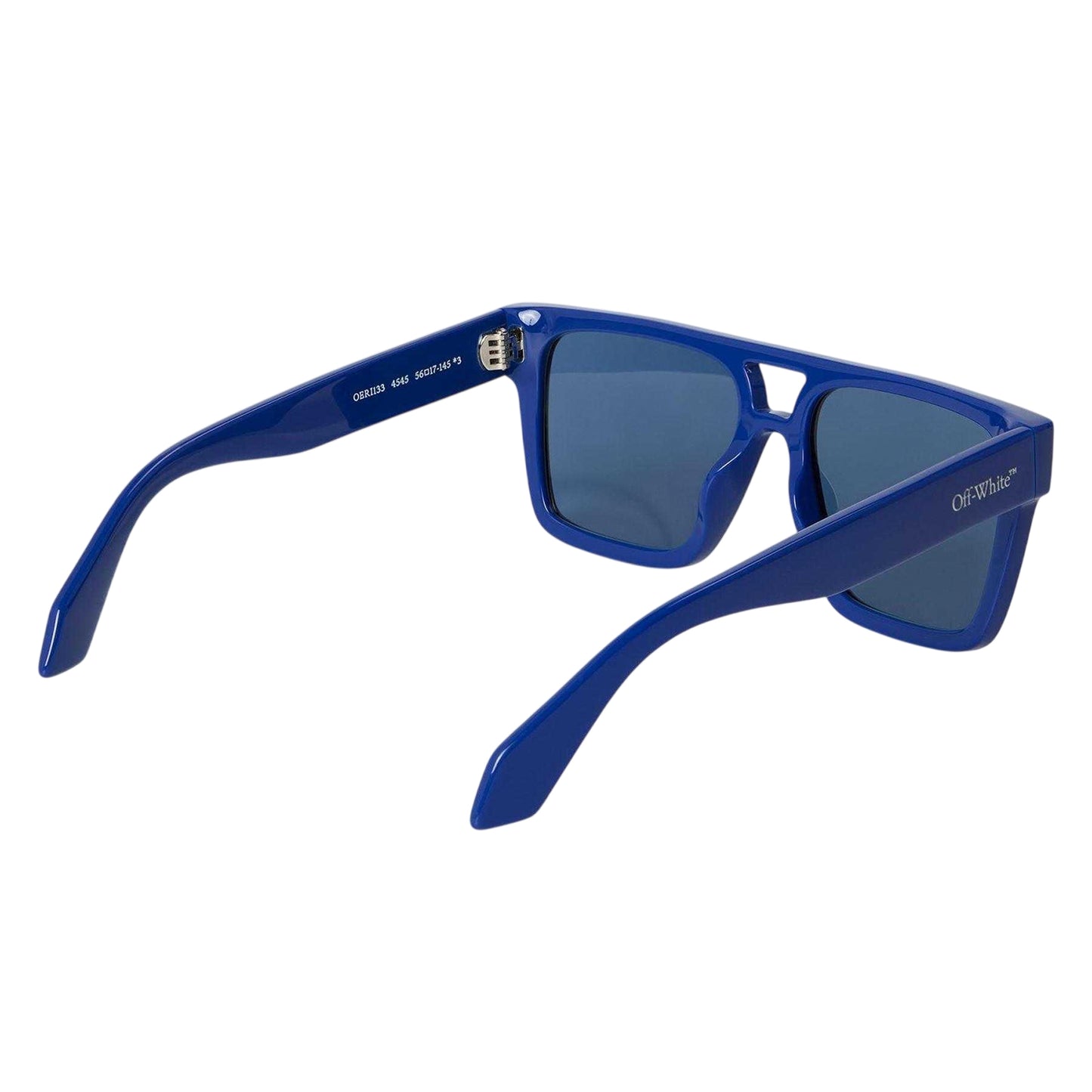 Black-Dark Grey - Back - Off White Mens Springfiel Square Frame Sunglasses