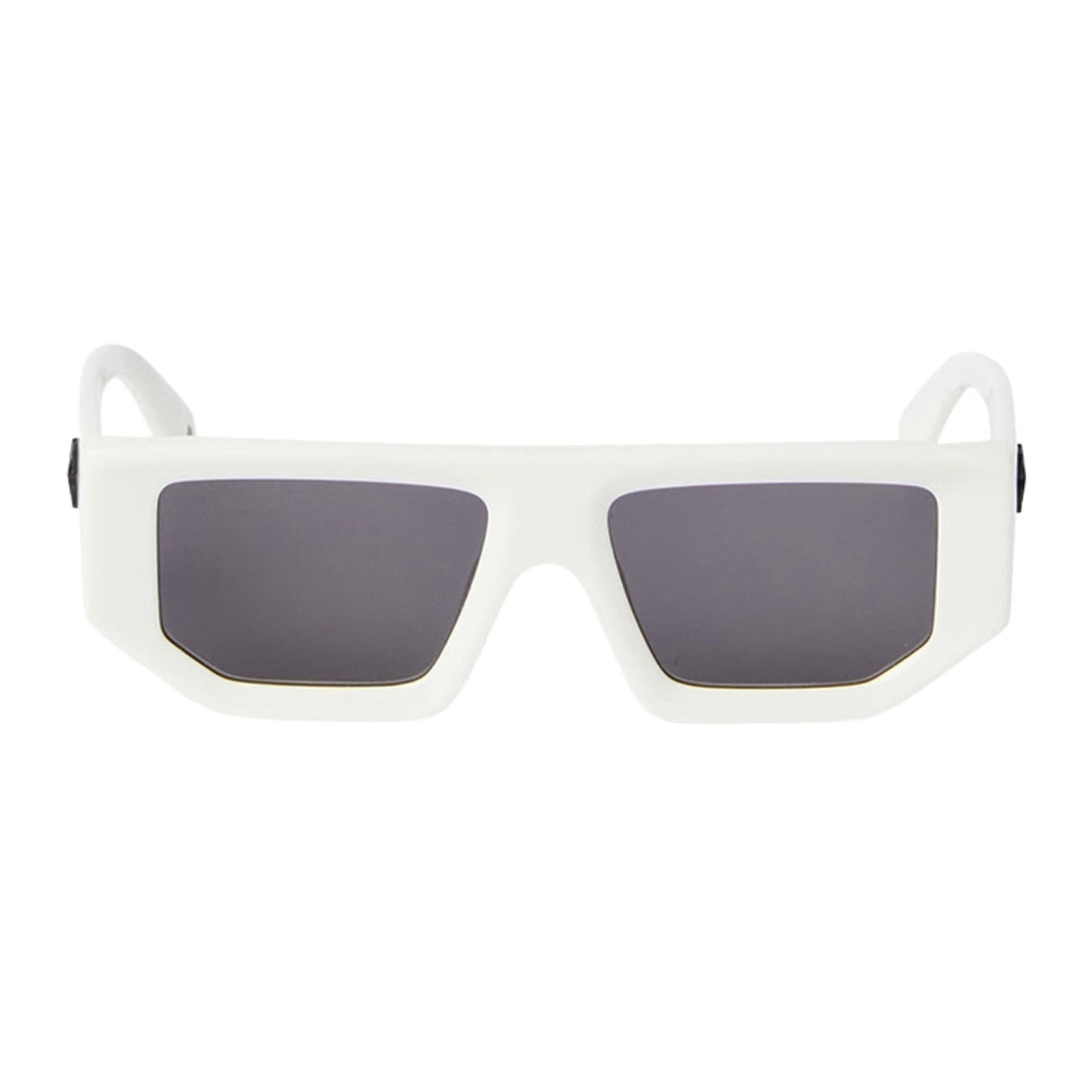 Off White - Front - Off White Womens-Ladies Vancouver Rectangular Sunglasses