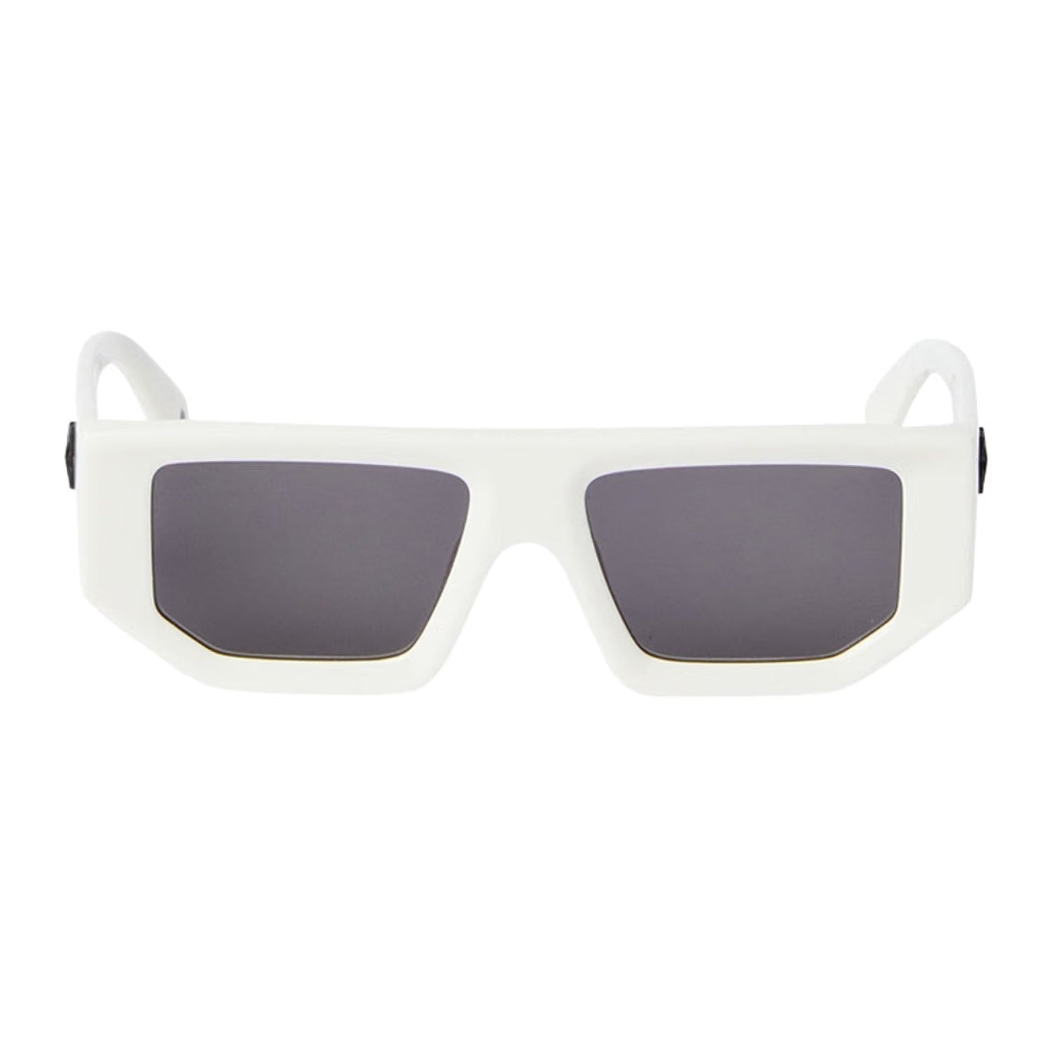 Off White - Front - Off White Womens-Ladies Vancouver Rectangular Sunglasses