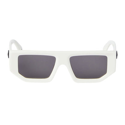 Off White - Front - Off White Womens-Ladies Vancouver Rectangular Sunglasses